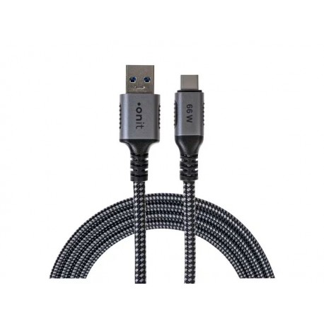 Câble USB-A 3.1 - USB-C - 2m - onit - Gris