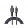 Câble USB-A 3.1 - USB-C - 2m - onit - Gris