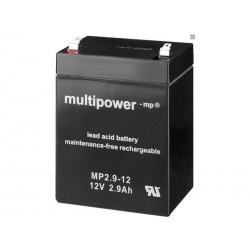 Accumulateur 12V/2.9Ah, 1.2kg 