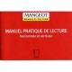 Manuel Pratique de lecture horizontale et verticale