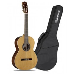 ALHAMBRA 1C 1/2 - Requinto - Cèdre + Housse - Guitare Classique