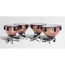Timbales ADAMS Universal 23+26+29+32" - Cuivre + Housses