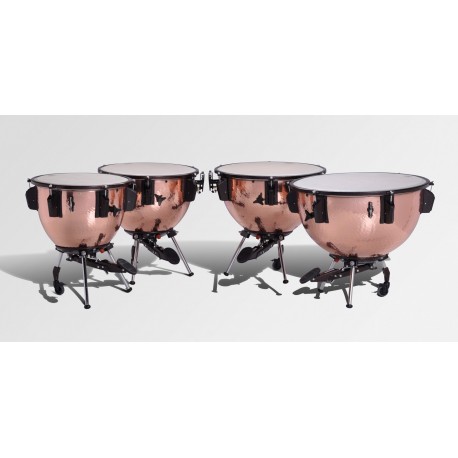 Timbales ADAMS Universal 23+26+29+32" - Cuivre + Housses