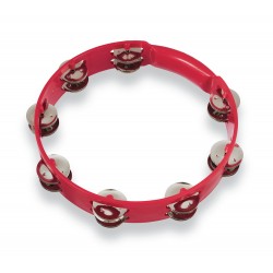 Tambourin 10" - 25cm CP - Rouge