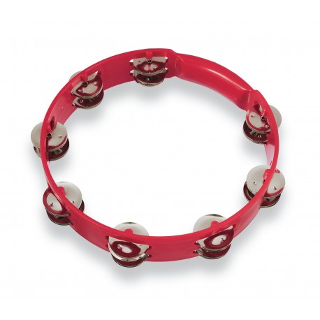 Tambourin 10" - 25cm CP - Rouge