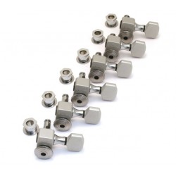 Mécaniques Guitare électrique SPERZEL 6L Satin Chrome