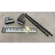 set crayons, taille-crayon, règle et gomme