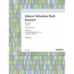 Concerto Rém pour Hautbois BWV974 - Bach - Transcription Piano