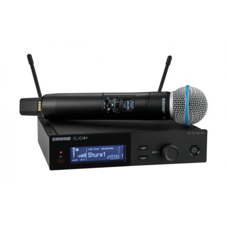 SHURE Beta 58 SLX-D+ - Digital micro sans fil