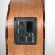 CASCHA Ukulele Soprano Electroacoustique Mahogany 