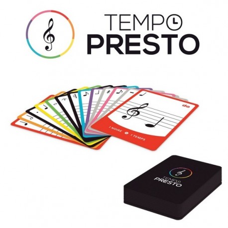 Tempo Presto - Jeu de société - Cartes - comme le UNO