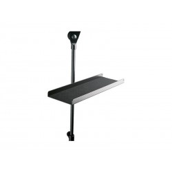 Tablette 39×12.5cm - K&M Aluminium noir