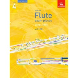 Selected Flute Exam Pieces 2008-2013, Grade 4 + Cd