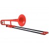 Trombone pBone Rouge - Plastique