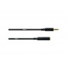 Câble rallonge mini jack, 5m - Femelle/Male