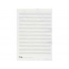 Cahier / Bloc de 12 Portées A4 - Papier à musique