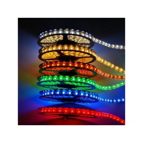 Kit ruban led RGB à piles +capt. de son - ACTION