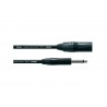 Câble XLR male -  Jack mono 5m