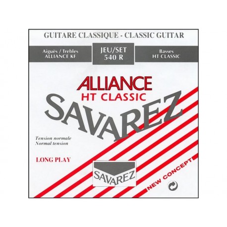 Cordes Jeu Classique Savarez Alliance Standard - Rouge