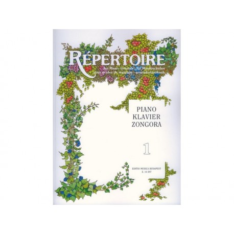 RÉPERTOIRE Piano - Vol. 1 - Zongora