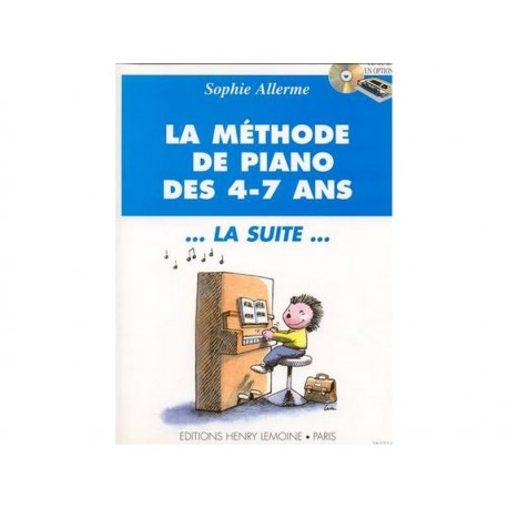 Méthode de piano 4-7 ans... la suite - Allerme