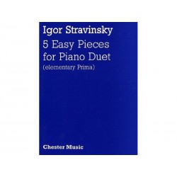 5 Easy Pieces for Piano Duet - Igor Stravinsky