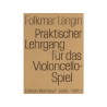 Praktischer Lehrgang Vol 3 - Folkmar Längin - Violoncelle