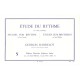 Etude du Rythme 5 - Dandelot