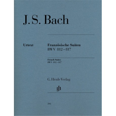 6 Suites Françaises - Französiche Suite BWV 812-817 - Bach