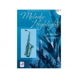 Melodic Highlights - Sax Alto + CD
