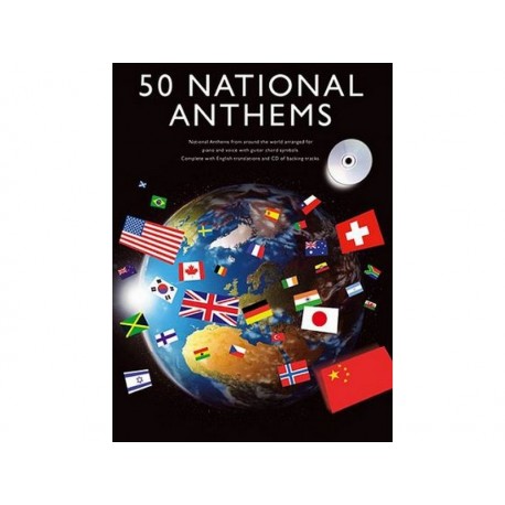 50 Hymnes nationaux +CD - 50 National Anthems