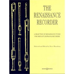 Renaissance Recorder - flûte à bec soprano / piano