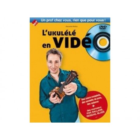 L´ukulélé en vidéo + DVD