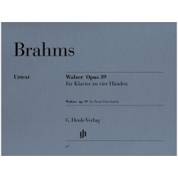 Valses Brahms op. 39 - Piano 4 mains