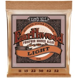 Cordes Acoustique ERNIE BALL Earthwood Phosphor Bronze - Light 11-52