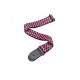 Sangle 50mm - Carreaux Rose Nylon