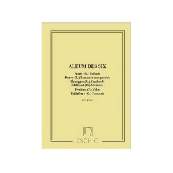 Album des Six - eschig - piano