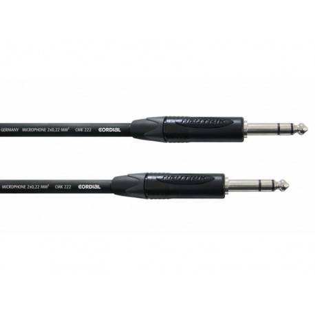 Câble Sym (stereo) Jack / Jack 6.3mm - 5m Neutrik
