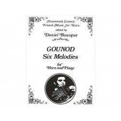 Six Melodies GOUNOD - cor & piano