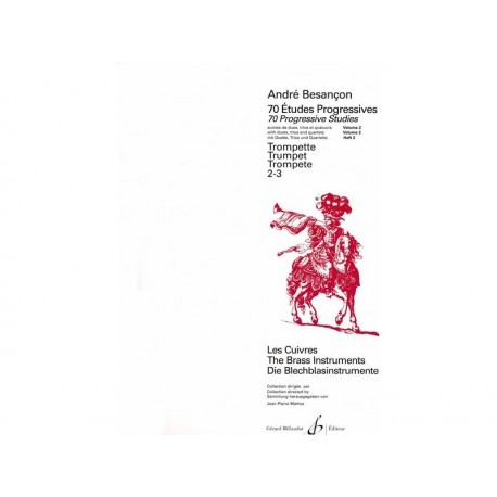70 Etudes Progessives 2-3,  Besançon - trompette