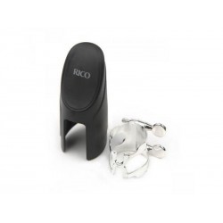 Ligature + Couvre-bec clarinette Mib Rico  - LIQUIDATION50%