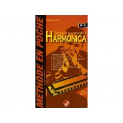 Découvrir et apprendre l'Harmonica - méthode en poche n°51