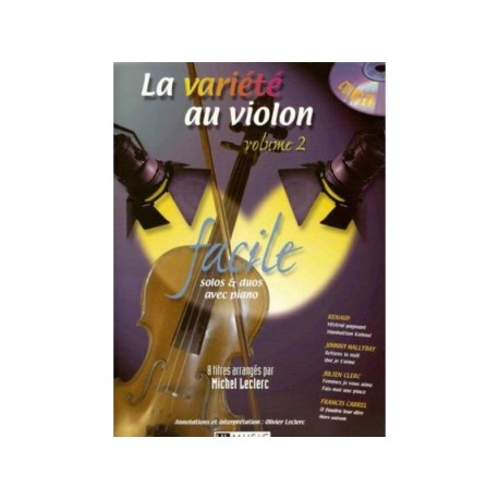 Variété au violon (La) - Vol. 2 + CD