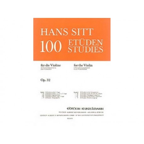 100 Etudes Op.32 - Hans Sitt - Vol. 2 - Violon