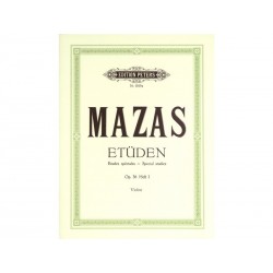MAZAS Etudes Op.36 - Violon - action