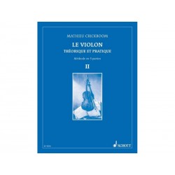 Violon Théorique & Pratique 2 - Crickboom Mathieu