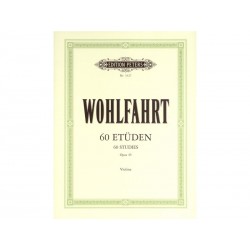 WOHLFAHRT 60 Etudes Op.45 - Violon