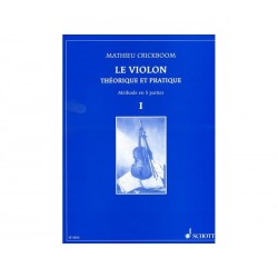 Violon Théorique & Pratique 1 - Crickboom Mathieu