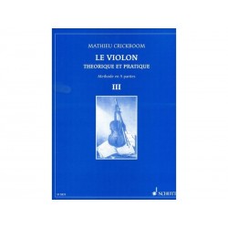Violon Théorique & Pratique 3 - Crickboom Mathieu