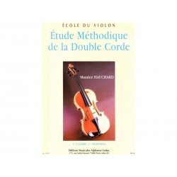 Etude Méthodique de la Double Corde Vol. 1 / Pos. 1 - Hauchard